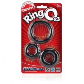 Screaming O RingO's x 3 (Black)